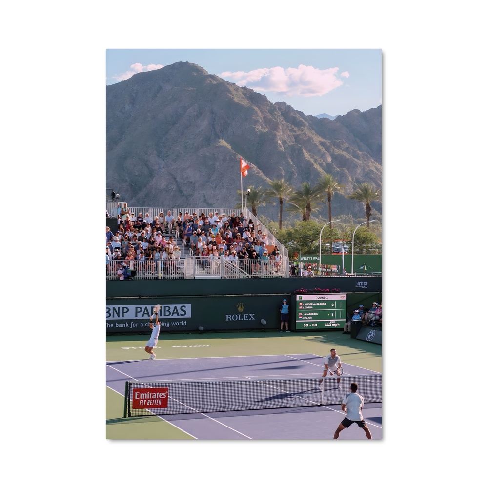 Poster Match à Indian Wells